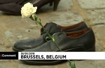 Minden cipő egy palesztin áldozatot jelképez