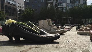 4500 Paar Schuhe für die Toten im Gazakonflikt