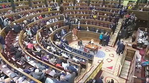 Bizalmatlansági szavazás előtt a spanyol parlament Bizalmatlansági szavazás előtt a spanyol parlament
