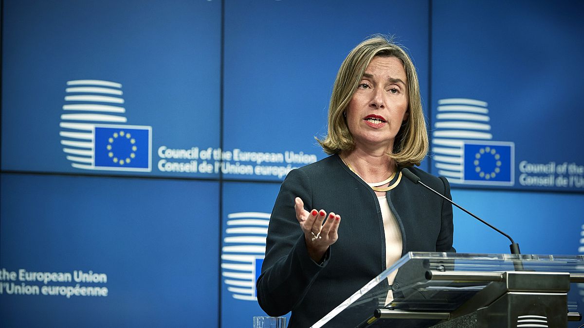 Federica Mogherini la cheffe de la diplomatie de l'UE