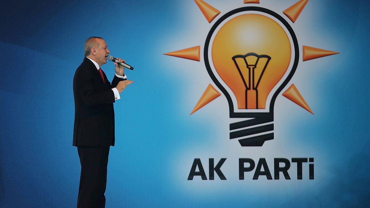 Campagne présidentielle de Recep Tayyip Erdogan en Turquie.