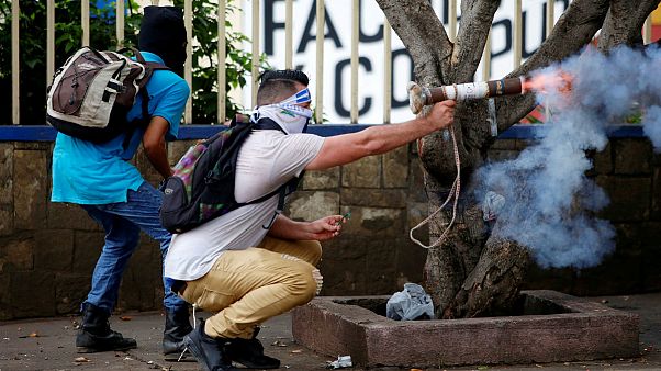 Folytatódtak az erőszakos tüntetések Nicaraguában Folytatódtak az erőszakos tüntetések Nicaraguában