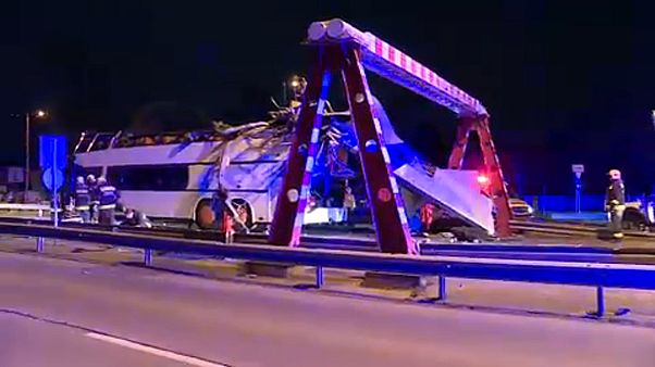 Súlyos buszbaleset Budapesten Súlyos buszbaleset Budapesten