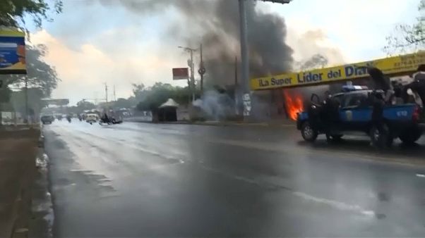 Nikaragua'da protestolar sürüyor Nikaragua'da protestolar sürüyor