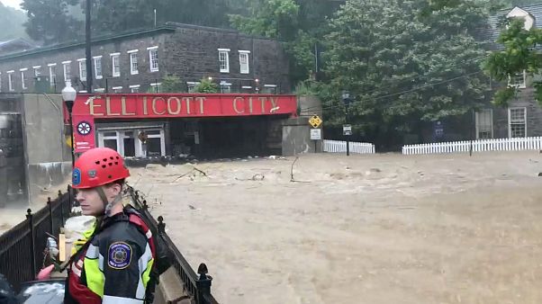 Notstand nach Hochwasser im US-Bundesstaat Maryland Notstand nach Hochwasser im US-Bundesstaat Maryland
