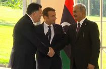 President Macron welcomes Libya's leaders