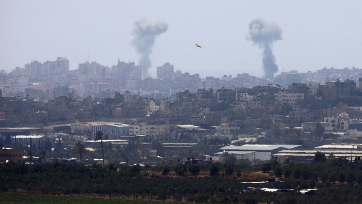  Israeli air strike in the Gaza Strip