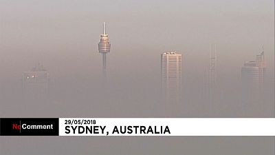 ابری از دود سیدنی را پوشاند