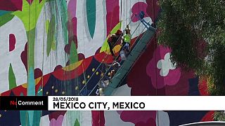 Rescatan a cuatro artistas urbanos en Ciudad de México