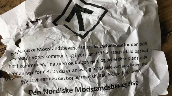 Neo-Nazis dump rubbish outside homes of Danish politicians Neo-Nazis dump rubbish outside homes of Danish politicians