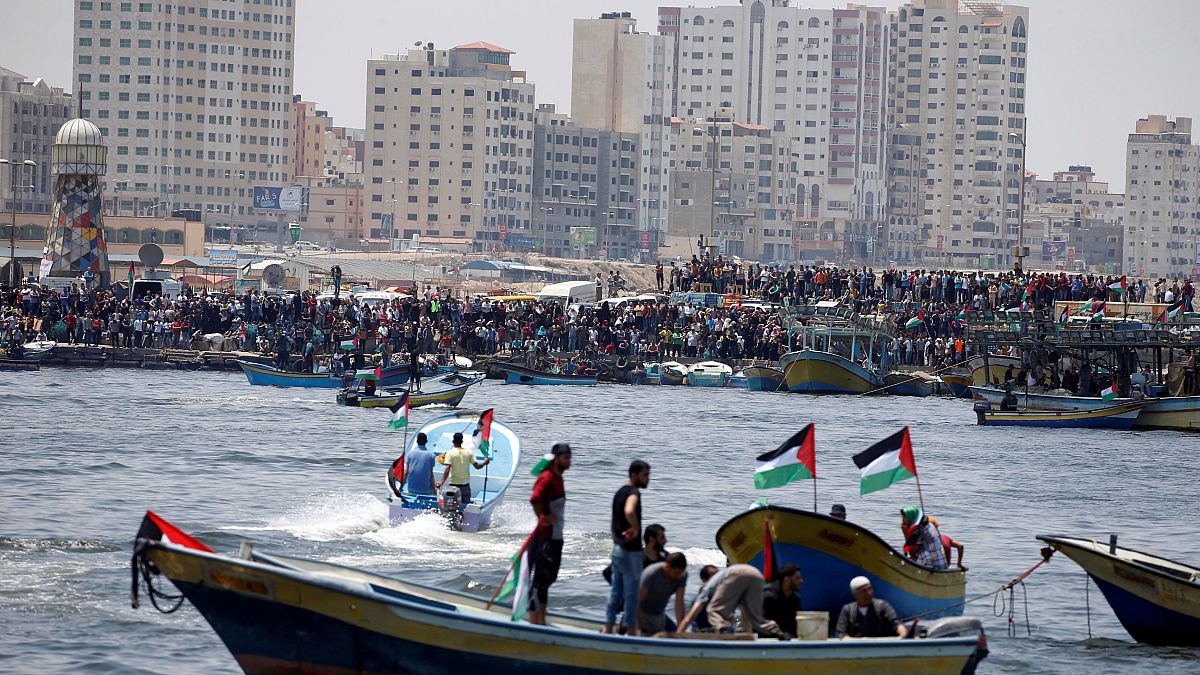 Ισραηλινό μπλόκο στον Στολίσκο Ελευθερίας της Γάζας