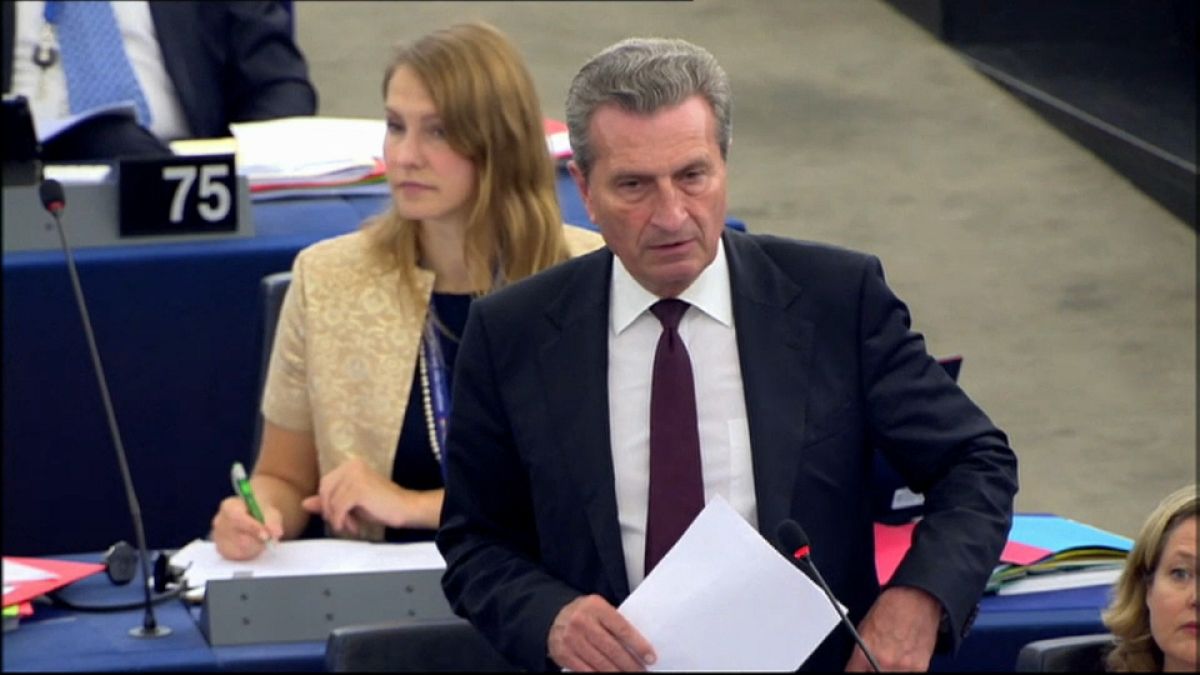 Ola de indignación en Italia por las declaraciones de Oettinger
