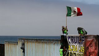اعتراض در مرز آمریکا و مکزیک
