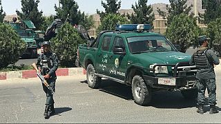 Car bomb and gun battle near interior ministry in Kabul