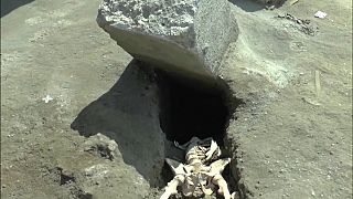 Ruines de Pompéi : le squelette de l'horreur