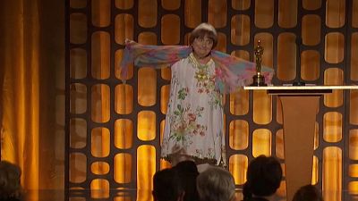 Varda received an honourary Oscar