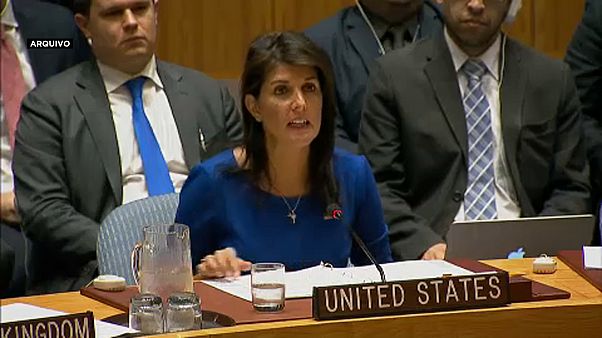Niki Haley. embaixadora dos EUA na ONU Niki Haley. embaixadora dos EUA na ONU