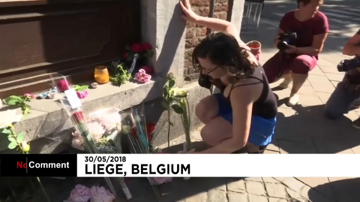 Hommage aux victimes de Liège