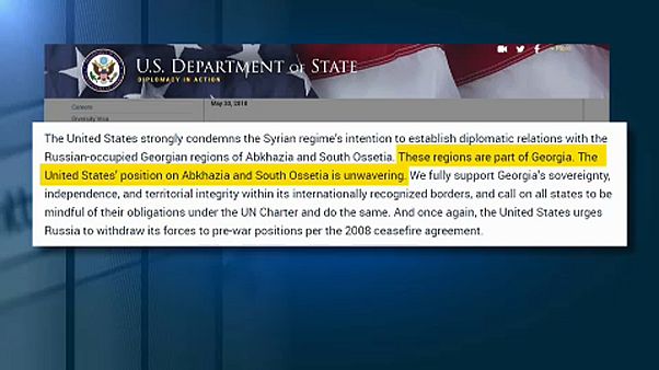 USA verurteilen Syriens Anerkennung umstrittener Gebiete USA verurteilen Syriens Anerkennung umstrittener Gebiete