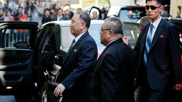 Kuzey Koreli üst düzey diplomat Chol ABD Dışişleri Bakanı Pompeo ile görüştü Kuzey Koreli üst düzey diplomat Chol ABD Dışişleri Bakanı Pompeo ile görüştü