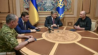 آرکادی بابچنکو و رئیس جمهوری اوکراین
