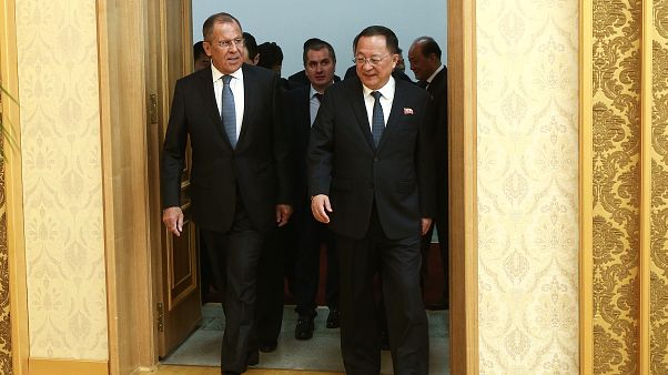 Rusya Dışişleri Bakanı Kuzey Kore'de Rusya Dışişleri Bakanı Kuzey Kore'de