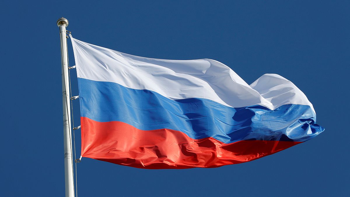 The state flag of Russia