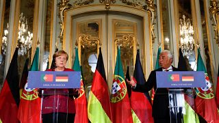 Angela Merkel satisfeita com "situação otimista" de Portugal