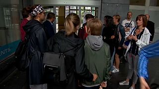 Liège : les élèves retrouvent leur lycée