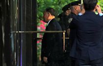 North Korean envoy Kim Yong Cho arrives to meet U.S. Secretary of State
