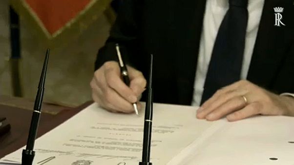 Munkába áll az olasz kormány Munkába áll az olasz kormány