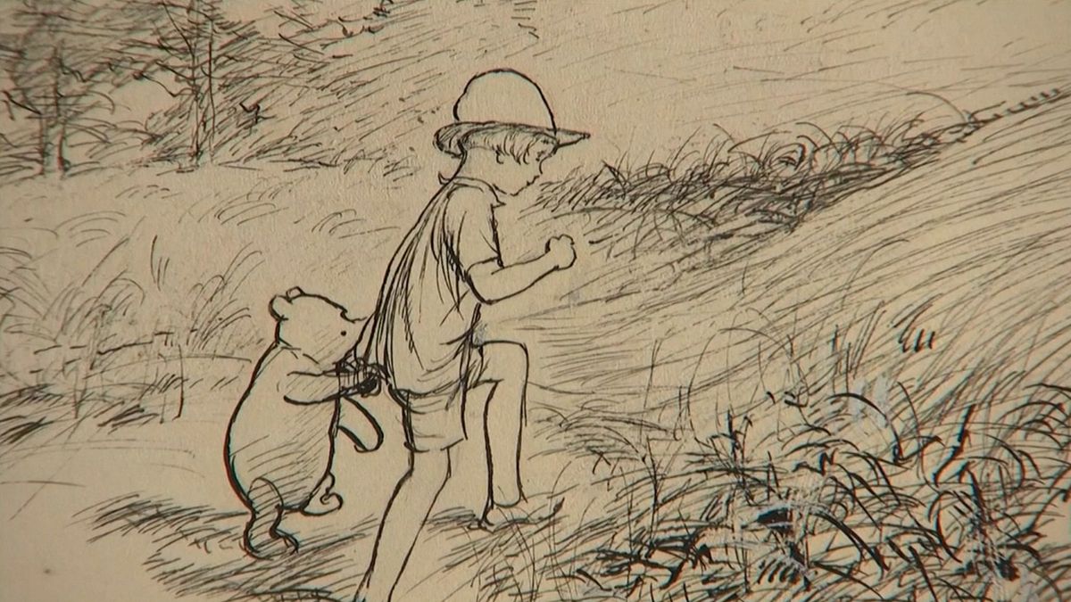 Original Winnie-the-Pooh sketches for sale
