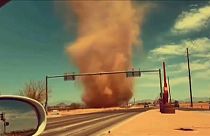 Diable de poussière en Arizona