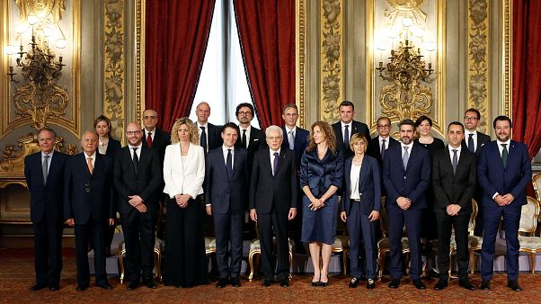 İtalya'da Giuseppe Conte hükümeti göreve başladı İtalya'da Giuseppe Conte hükümeti göreve başladı