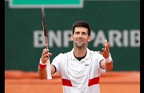 Djokovic nos oitavos de final de Roland Garros