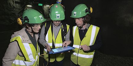 فناوری اسکنر سه بعدی برای بررسی تغییرات سایت ذخیره پسماند هسته‌ای