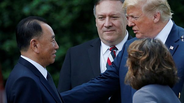 Trump says June summit with North Korea's Kim is back on Trump says June summit with North Korea's Kim is back on