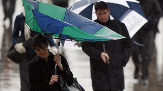 Torrential rain and thunderstorms cause 'travel chaos' in UK