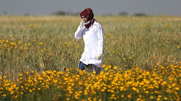 Female Palestinian medic Razan Al-Najar Female Palestinian medic Razan Al-Najar