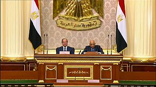 Al Sisi jura su segundo mandato presidencial en Egipto