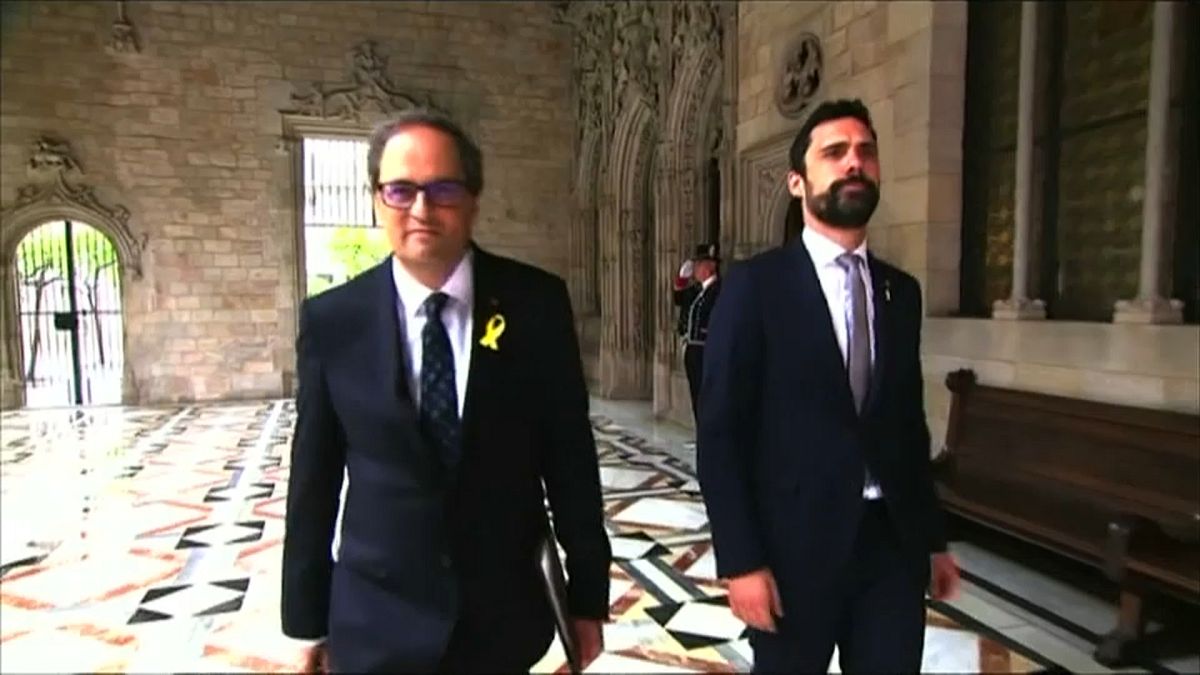 New Catalan cabinet sworn in
