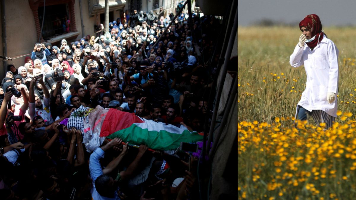 غزة تشيّع "ملاك الرحمة" رزان النجار