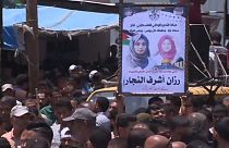 İsrailli askerlerin öldürdüğü Gazzeli hemşire toprağa verildi