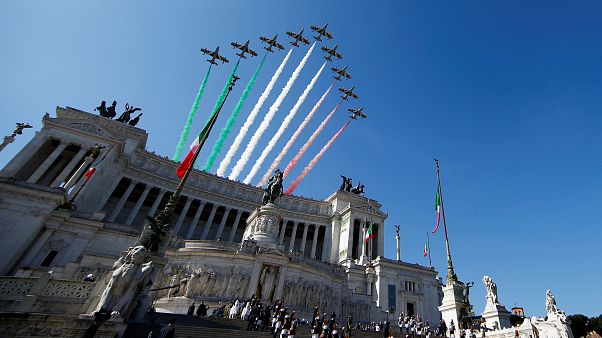 Día de la República con gobierno de estreno en Italia Día de la República con gobierno de estreno en Italia