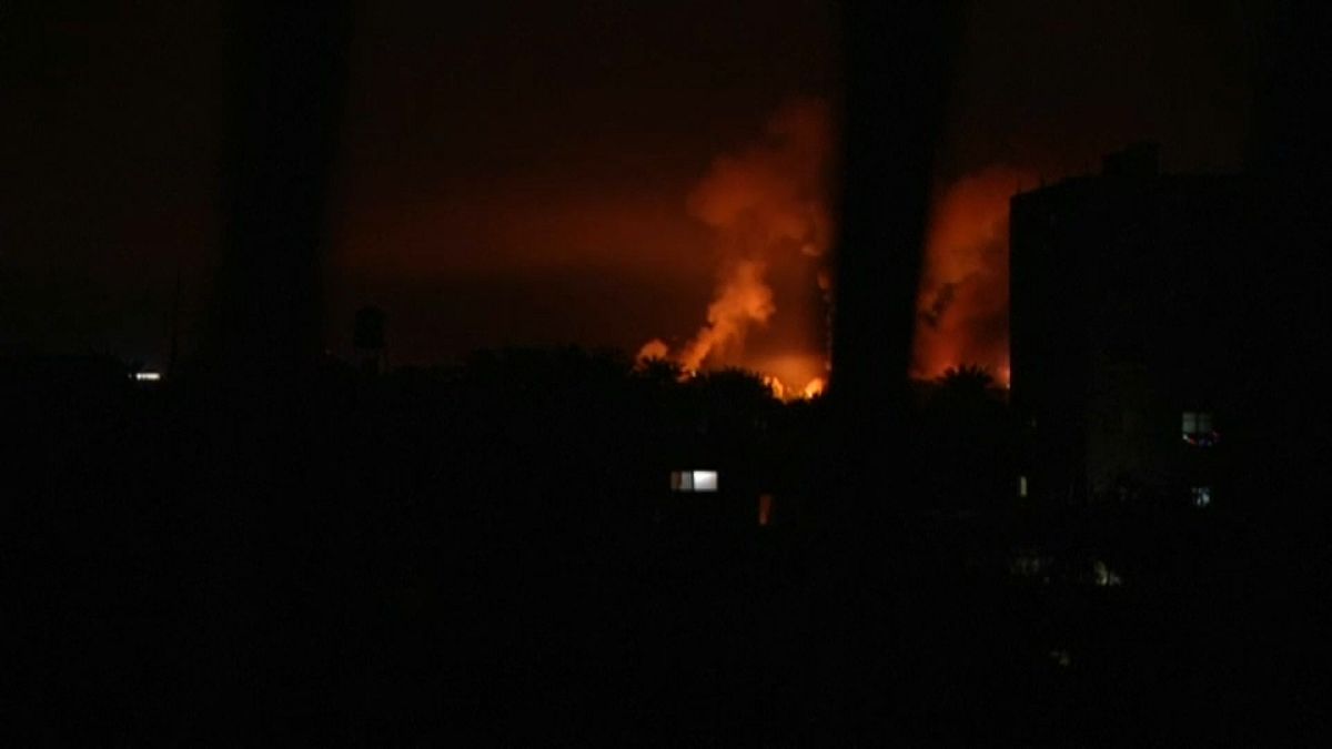 Israel bombardea instalaciones de Hamás en Gaza