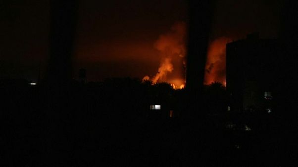 Israel bombardea instalaciones de Hamás en Gaza Israel bombardea instalaciones de Hamás en Gaza