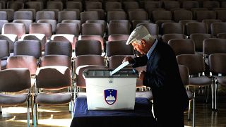 Slovenya'da halk genel seçim için sandık başında