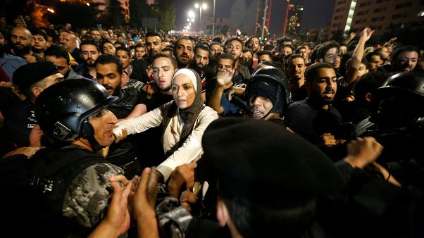 Nuevas protestas contra la política de austeridad en Jordania Nuevas protestas contra la política de austeridad en Jordania