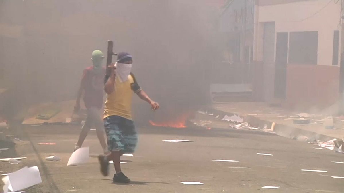 Seis mortos nos protestos na Nicarágua 