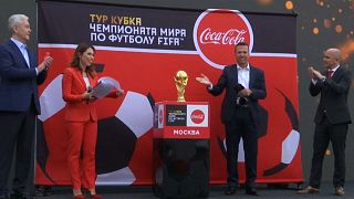 Moscow welcomes World Cup 2018 trophy